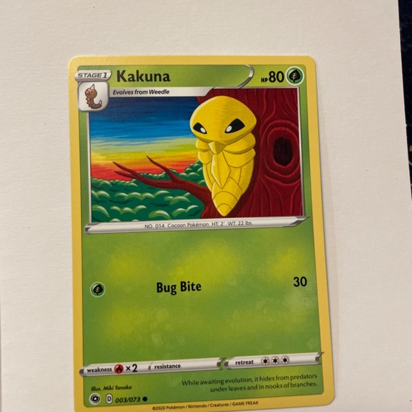 Two Pokémon cards, yanma and kakuna - Picture 3 of 3